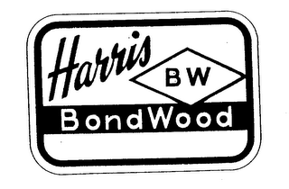 HARRIS BONDWOOD BW trademark