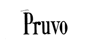 PRUVO trademark