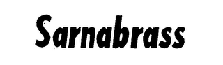 SARNABRASS trademark