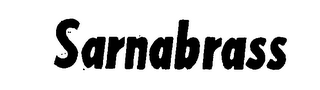 SARNABRASS trademark