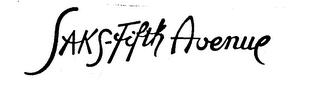 SAKS FIFTH AVENUE trademark
