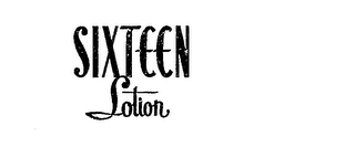 SIXTEEN LOTION