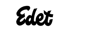 EDET trademark