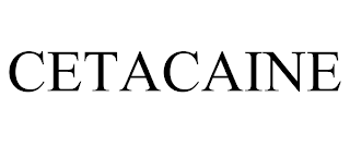 CETACAINE trademark