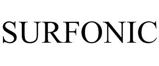 SURFONIC trademark