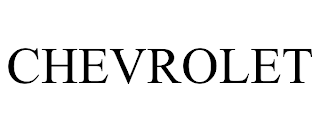 CHEVROLET trademark