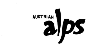 AUSTRIAN ALPS trademark