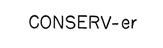 CONSERV-ER trademark