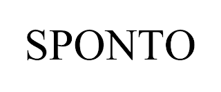 SPONTO trademark