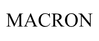 MACRON trademark