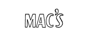 MAC'S trademark