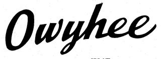 OWYHEE trademark