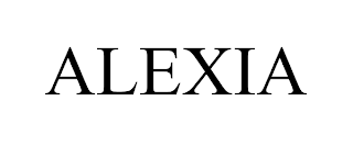 ALEXIA trademark