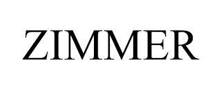 ZIMMER trademark