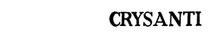 CRYSANTI trademark
