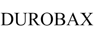 DUROBAX trademark