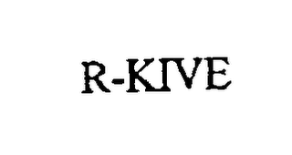 R-KIVE trademark