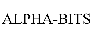ALPHA-BITS trademark