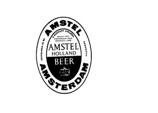 AMSTEL AMSTERDAM AMSTEL HOLLAND BEER 3 HIGHEST AWARDS trademark