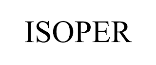 ISOPER trademark