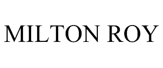 MILTON ROY trademark