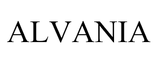 ALVANIA trademark