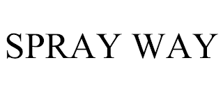 SPRAY WAY trademark
