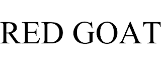 RED GOAT trademark