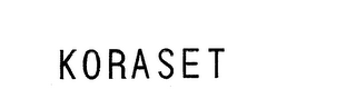 KORASET trademark