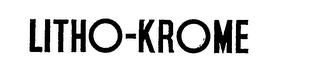 LITHO-KROME trademark