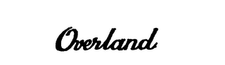 OVERLAND trademark