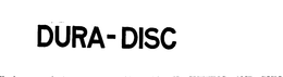 DURA-DISC trademark