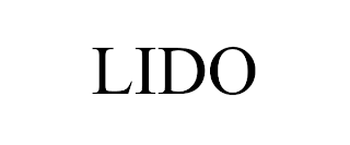 LIDO trademark