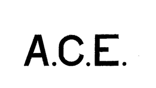 A.C.E. trademark