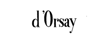 D'ORSAY trademark