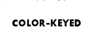 COLOR-KEYED trademark