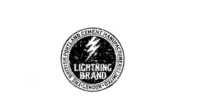 LIGHTNING BRAND THE BRITISH PORTLAND CEMENT MANUFACTURES LIMITED LONDON.