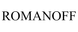 ROMANOFF trademark