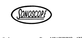 SONOSCOPE