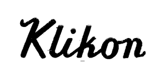 KLIKON trademark