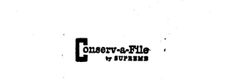 CONSERV-A-FILE BY SUPREME