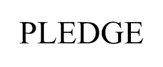 PLEDGE trademark
