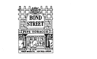 BOND STREET PIPE TOBACCO ESTABLISHED OVER 100 YEARS PHILLIP MORRIS INC NEW YORK LONDON