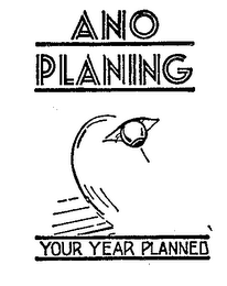 ANO PLANING YOUR YEAR PLANNED