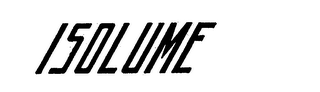 ISOLUME
