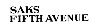 SAKS FIFTH AVENUE trademark