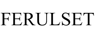 FERULSET trademark