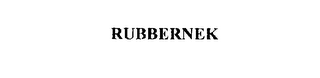 RUBBERNEK trademark