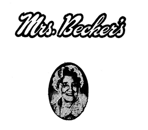 MRS. BECKER'S trademark