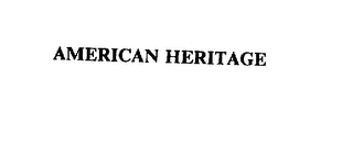 AMERICAN HERITAGE trademark